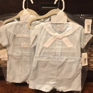 Sailor Outfit. Kids Sailor Collar Shorts suit